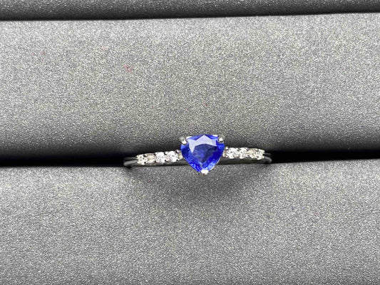 A1717 Cornflower Sapphire Ring