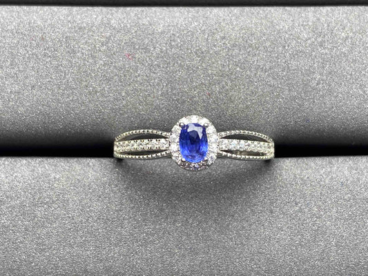 A1722 Cornflower Sapphire Ring