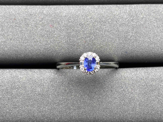 A1726 Cornflower Sapphire Ring