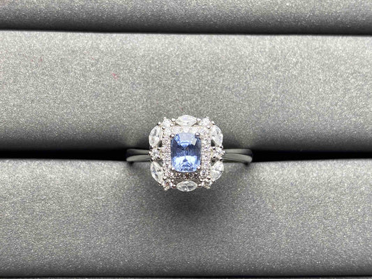 A1727 Cornflower Sapphire Ring