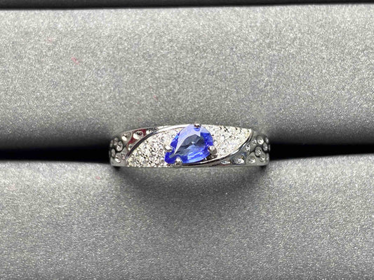 A1729 Cornflower Sapphire Ring