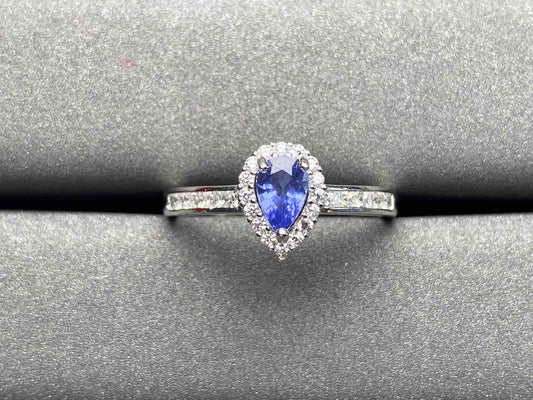 A1733 Cornflower Sapphire Ring