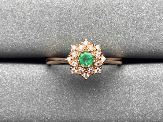 A174 Emerald Ring