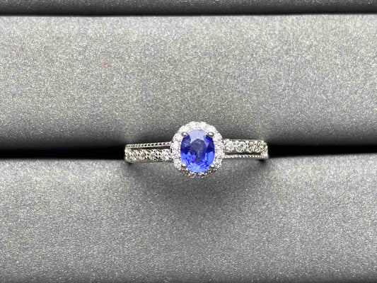 A1743 Cornflower Sapphire Ring