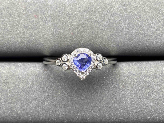 A1744 Cornflower Sapphire Ring