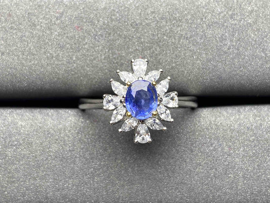 A1745 Cornflower Sapphire Ring