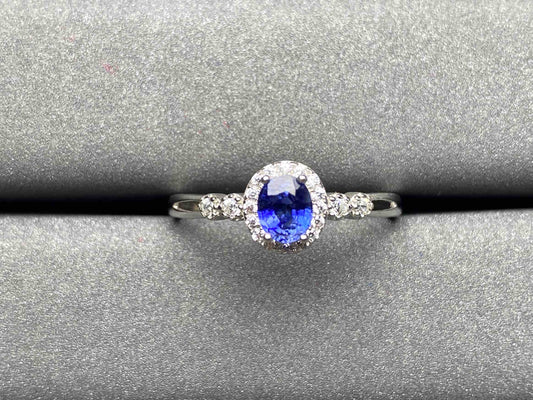 A1747 Cornflower Sapphire Ring