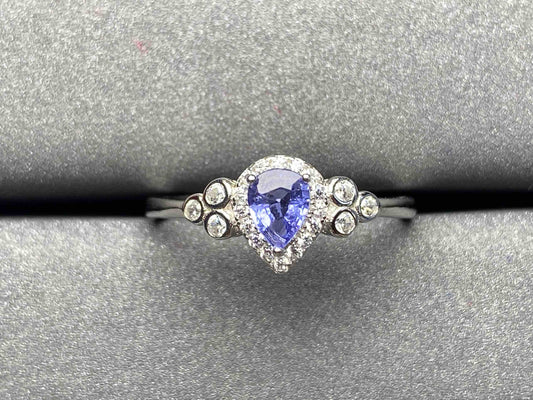 A1748 Cornflower Sapphire Ring