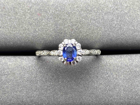 A1750 Cornflower Sapphire Ring
