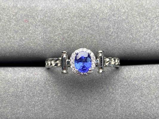 A1752 Cornflower Sapphire Ring