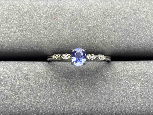 A1756 Cornflower Sapphire Ring