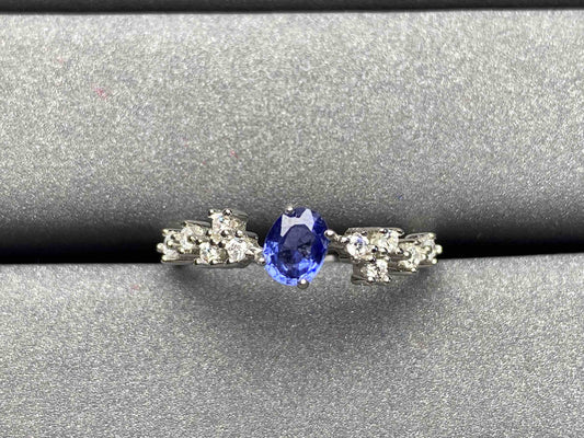 A1757 Cornflower Sapphire Ring