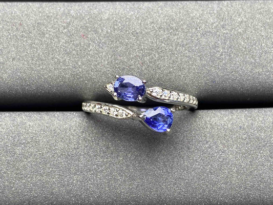 A1758 Cornflower Sapphire Ring