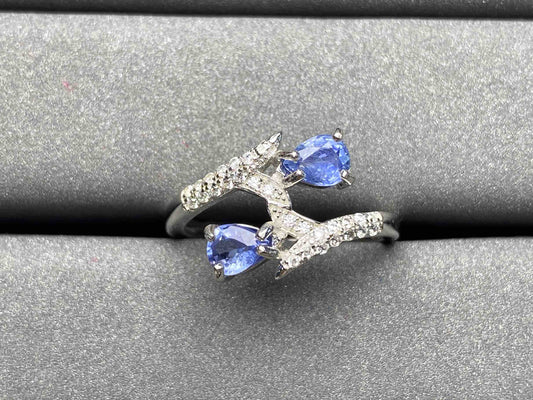 A1765 Cornflower Sapphire Ring