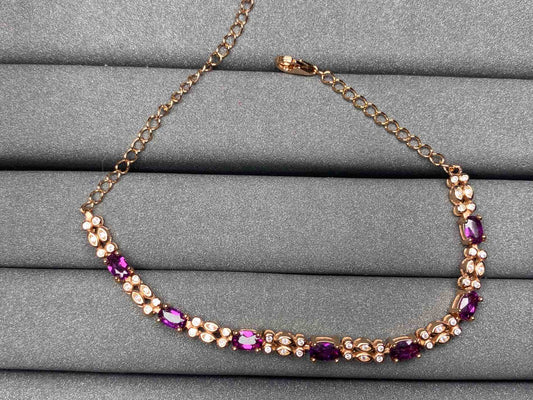 A1819 Garnet Bracelet