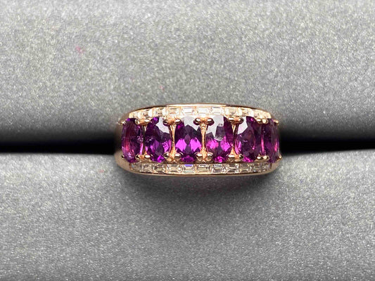 A1821 Garnet Ring