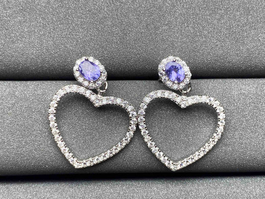 A184 Tanzanite Earrings
