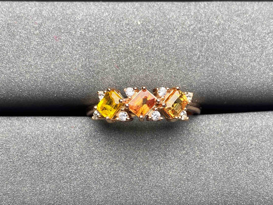 A1842 Colorful Sapphire Ring