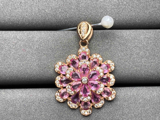 A1851 Pink Sapphire Pendant