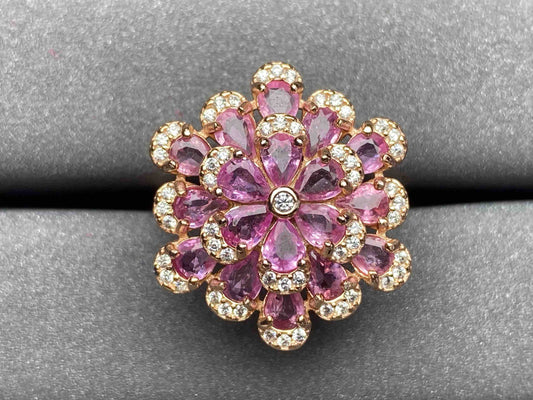 A1854 Pink Sapphire Ring