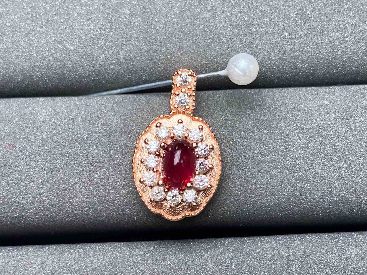 A1858 Ruby Pendant