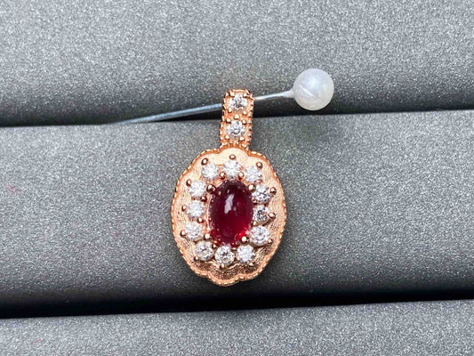 A1858 Ruby Pendant