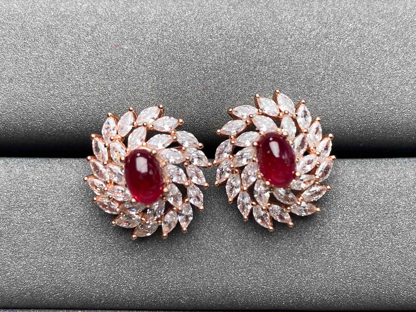 A1872 Ruby Earrings