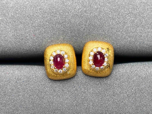 A1875 Ruby Earrings