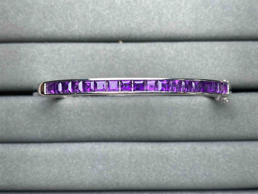 A1890 Amethyst Bangle