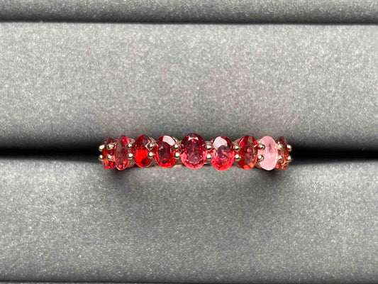 A1966 Colorful Sapphire Ring