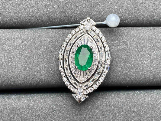 A1970 Emerald Pendant