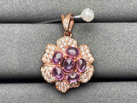 A2014 Pink Sapphire Pendant