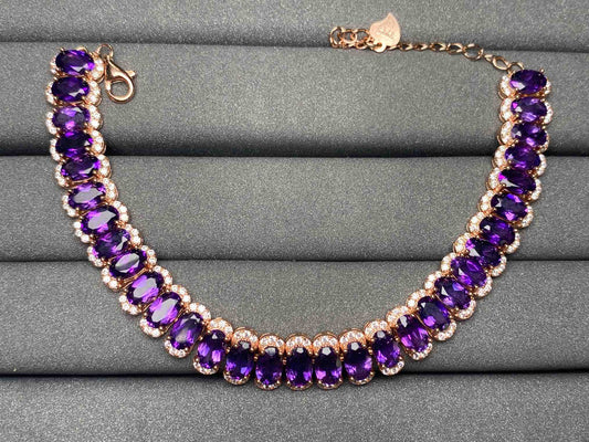 A2032 Amethyst Bracelet