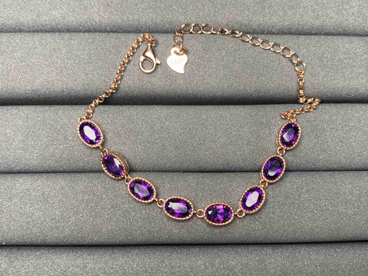 A2041 Amethyst Bracelet