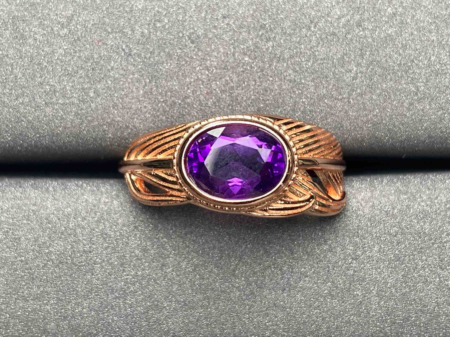 A2054 Amethyst Ring