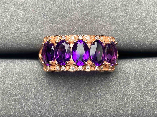 A2055 Amethyst Ring
