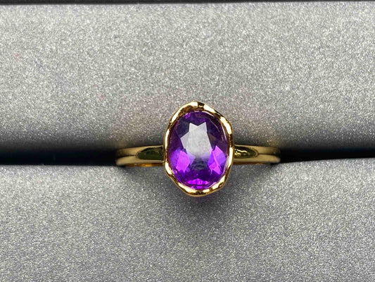 A2066 Amethyst Ring
