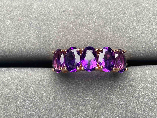 A2069 Amethyst Ring