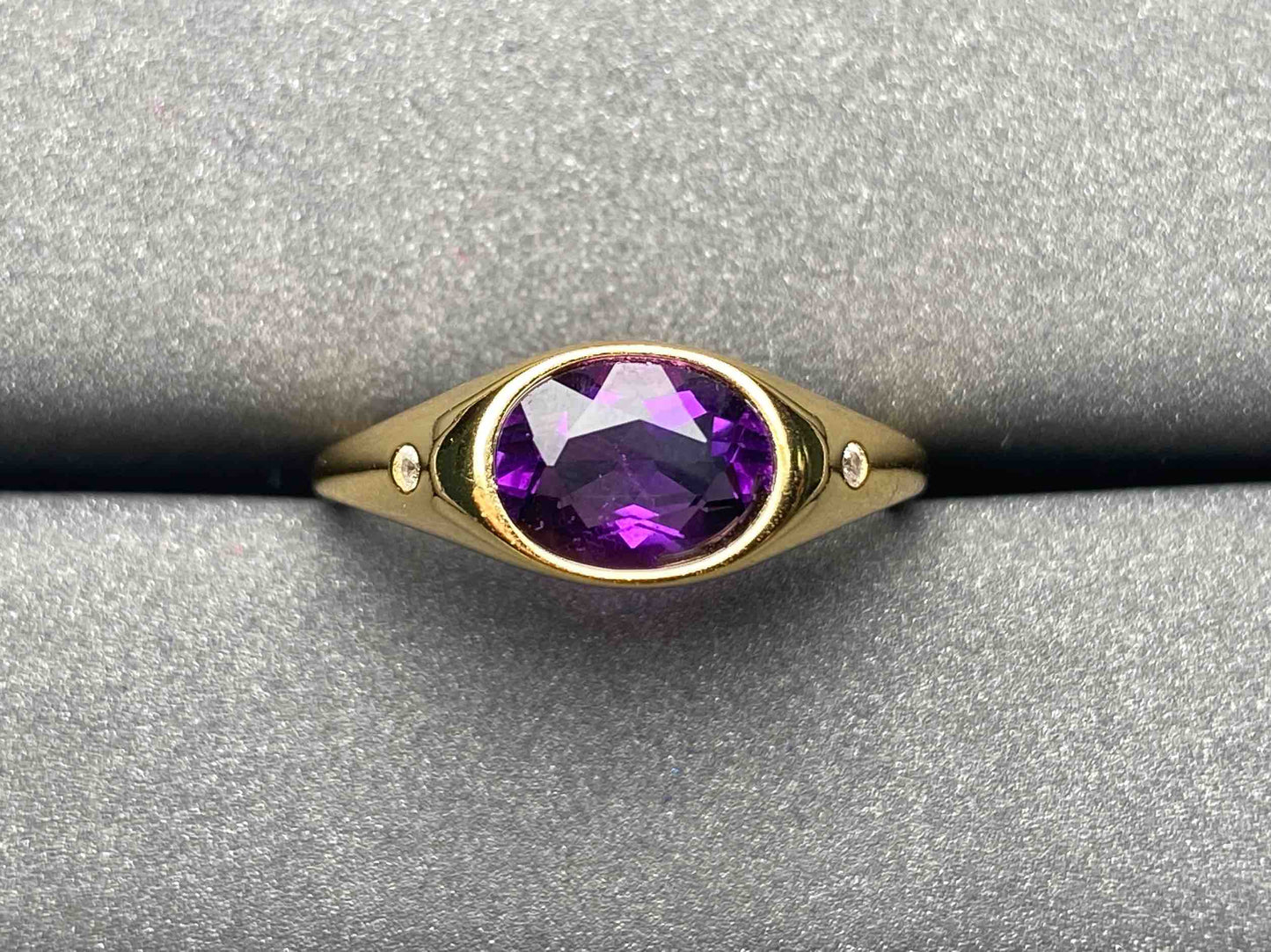 A2076 Amethyst Ring