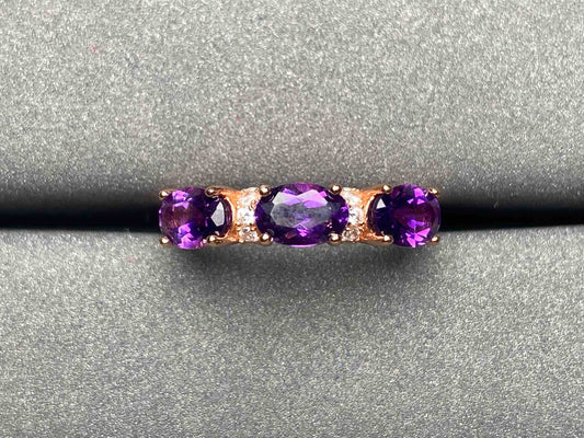 A2077 Amethyst Ring