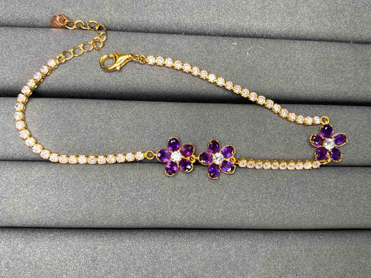 A2098 Amethyst Bracelet