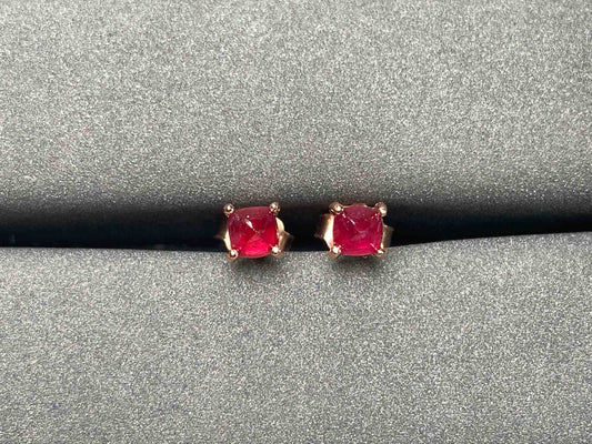 A2140 Ruby Earrings