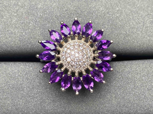 A2148 Amethyst Ring