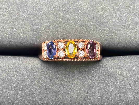 A2172 Non-treated Sapphire Ring