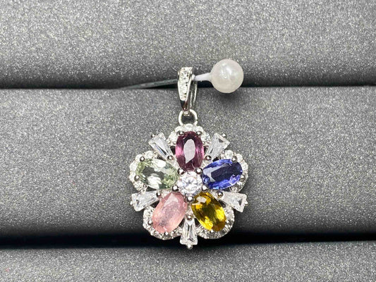 A2173 Non-treated Sapphire Pendant