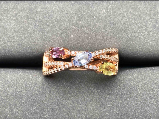 A2181 Non-treated Sapphire Ring