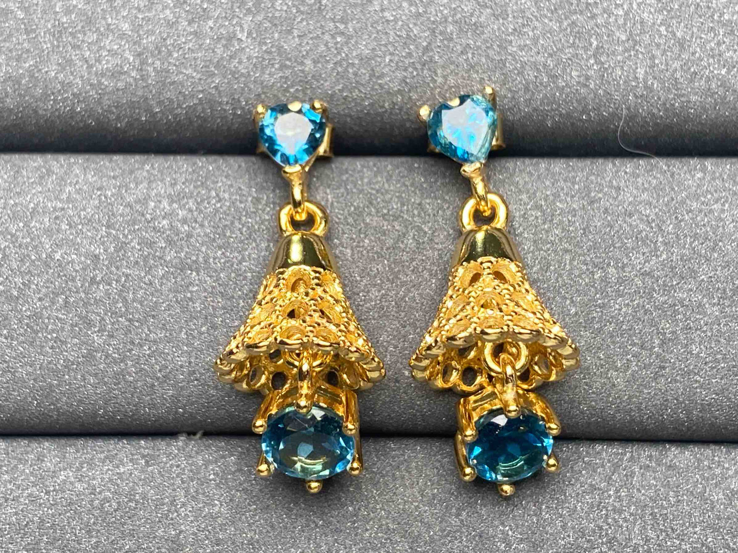 A2204 Topaz Earrings