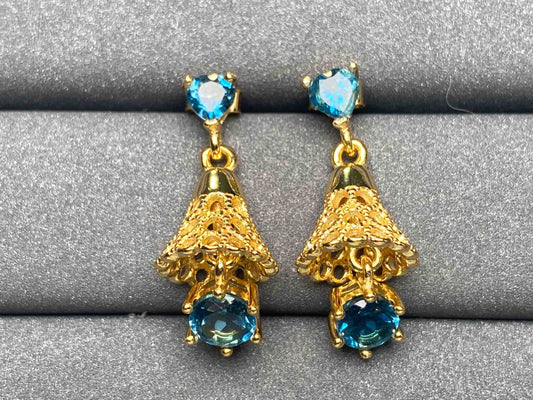 A2204 Topaz Earrings
