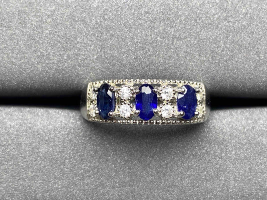 A241 Blue Sapphire Ring