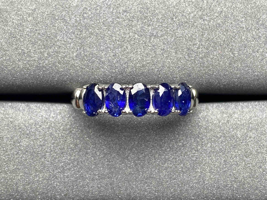 A242 Blue Sapphire Ring